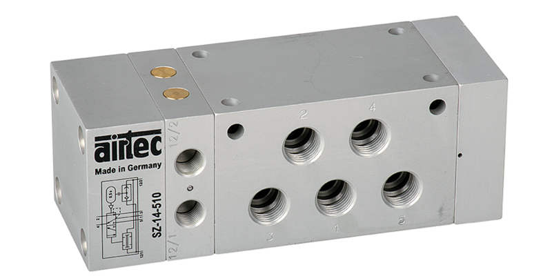 Two-Hand Control Series SZ Connection Sizes G1/8 to G1/4 - AIRTEC